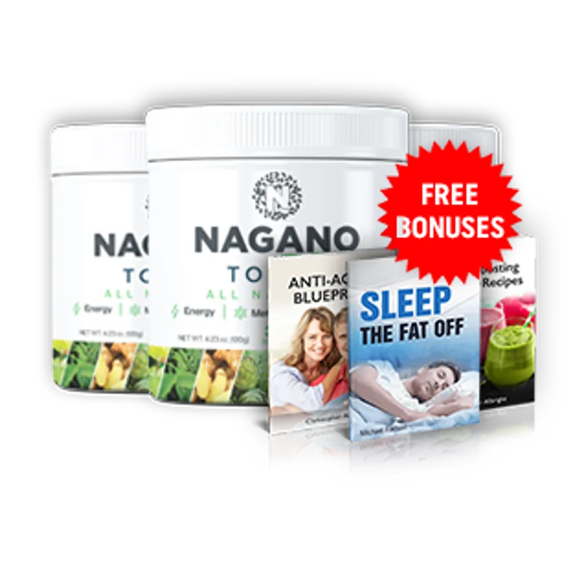Nagano Tonic Weight Management Supplement Bottle (3 Bottle / 90 Day Pack)