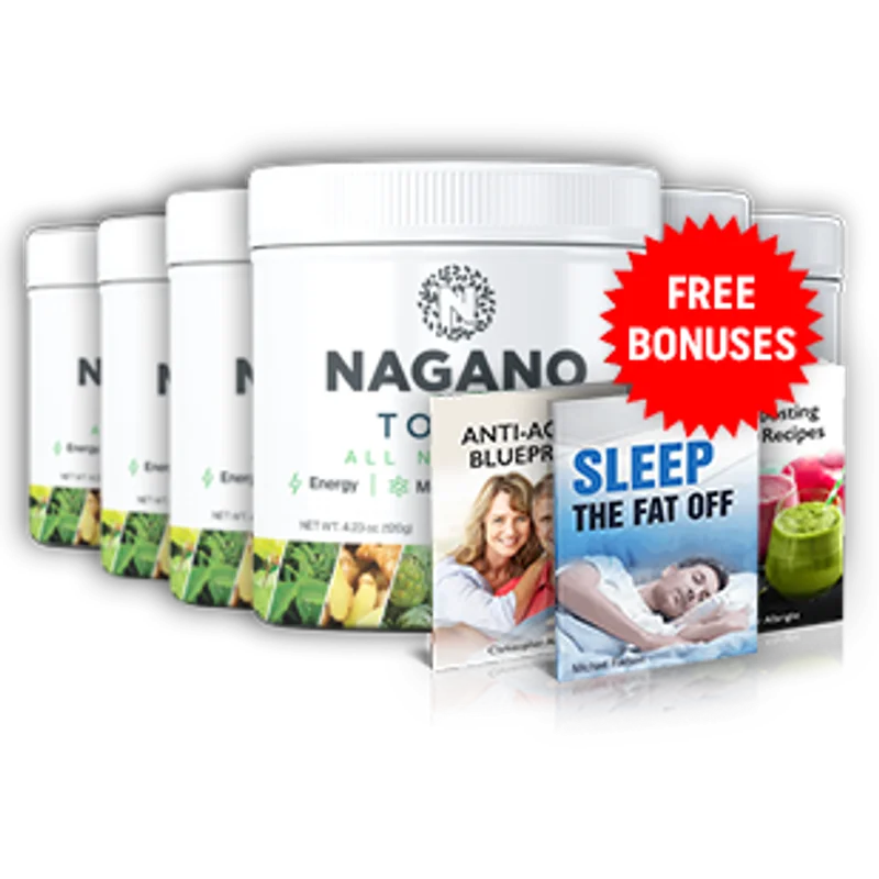 Nagano Tonic Weight Management Supplement Bottle (6 Bottle / 180 Day Pack)